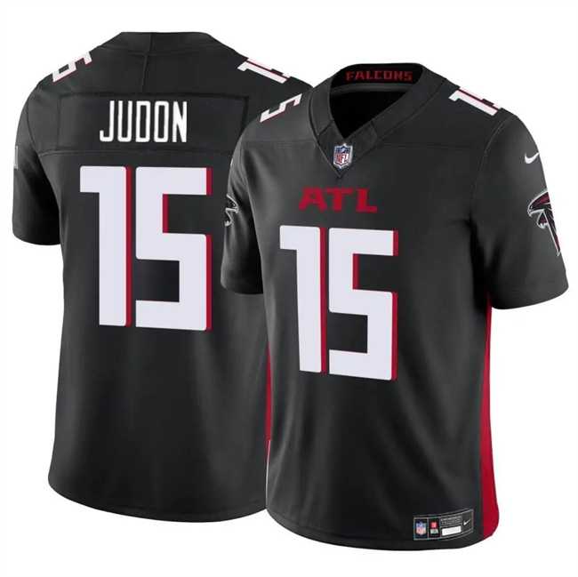 Men & Women & Youth Atlanta Falcons #15 Matthew Judon Black 2024 F.U.S.E Vapor Untouchable Limited Football Stitched Jersey